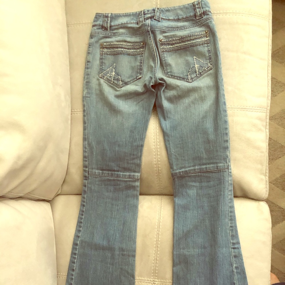 Alice+Olivia Light blue faded denim jeans, size 26